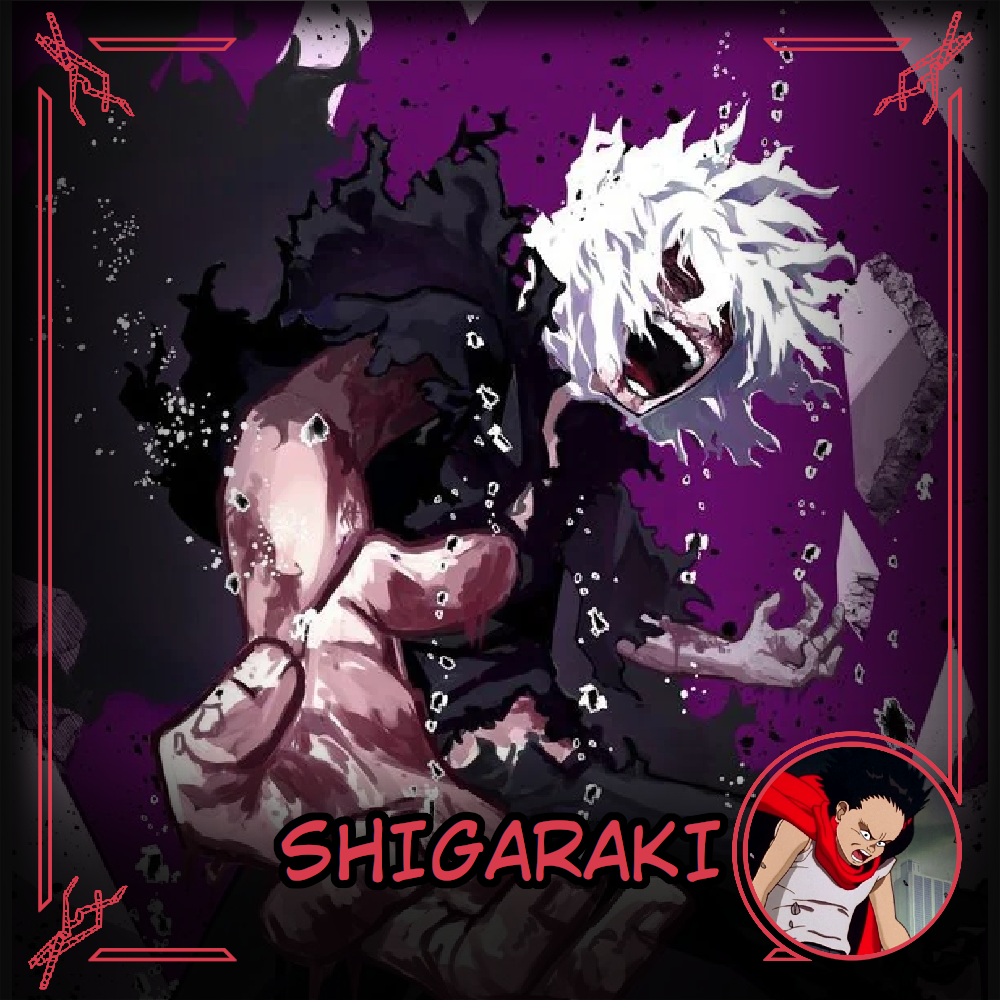 Shigaraki - Anime Villainous Tetsuo Reskin