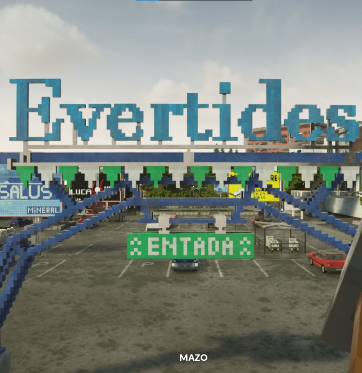 The Evertides Mall in spanish