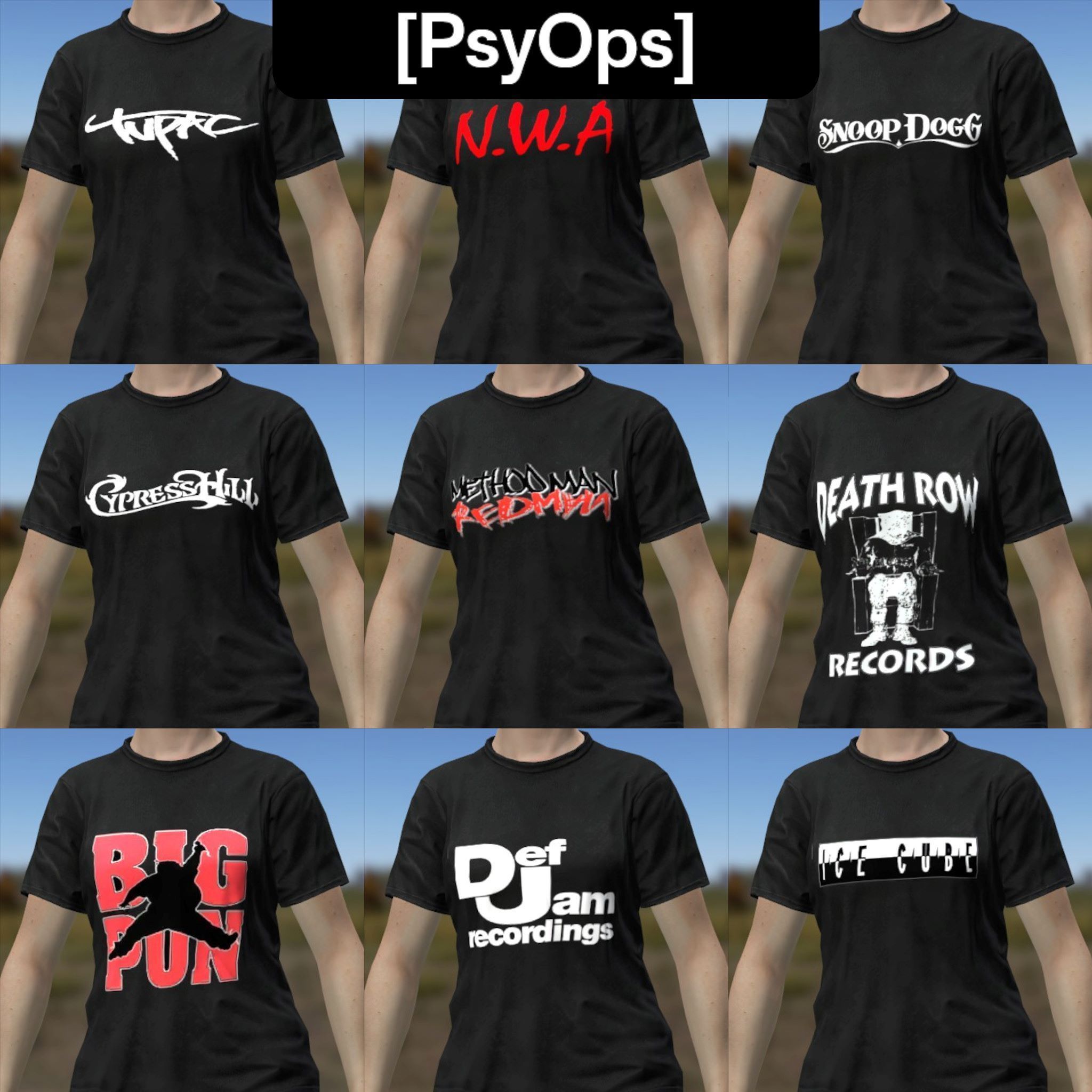 Old School Hip-Hop Tees