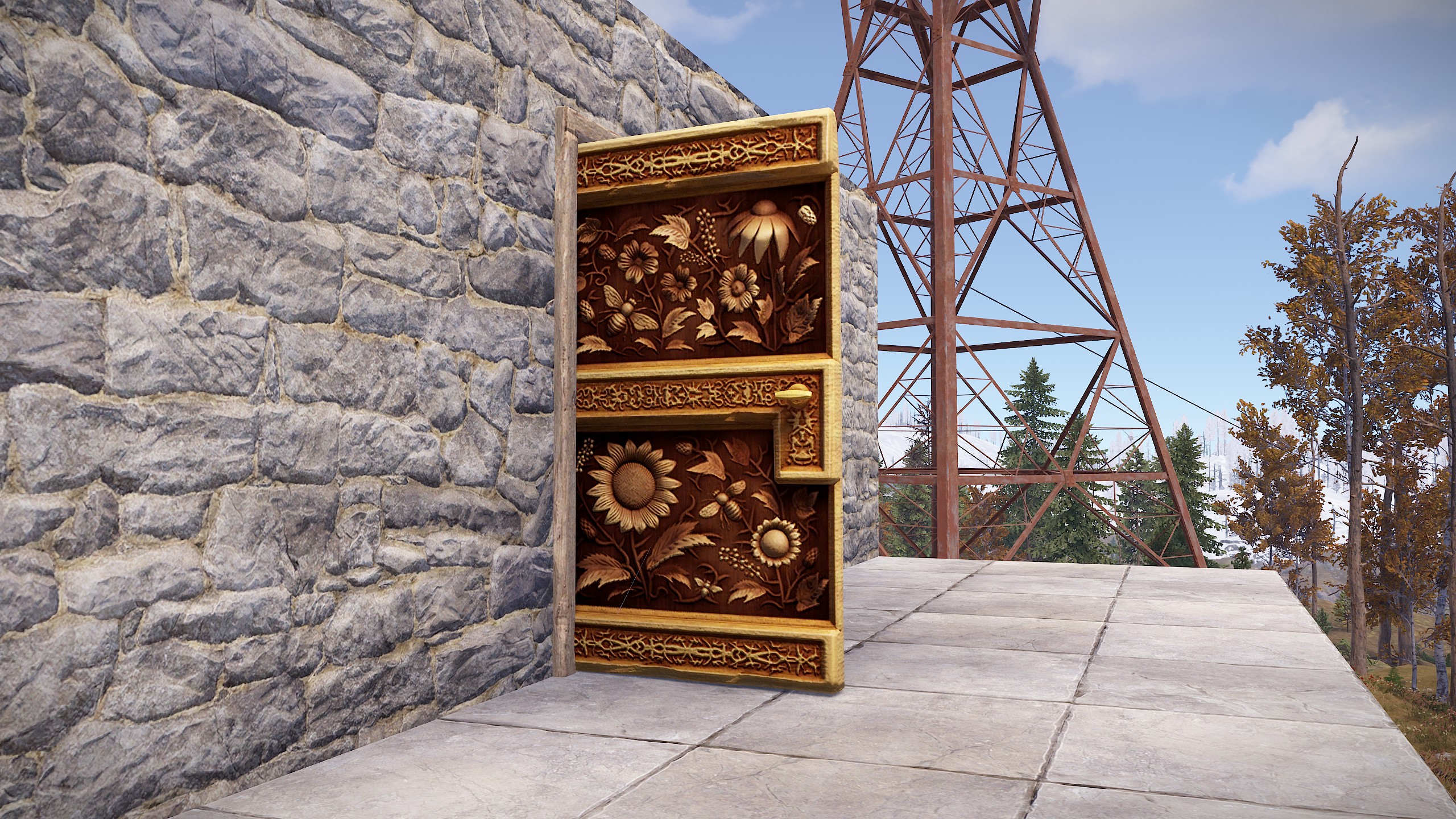 Whittled Bloom Door thumbnail 4