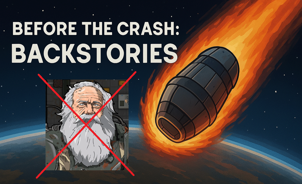 Before the Crash: Backstories - No VFE Ancients (Outdated) mod preview for RimWorld