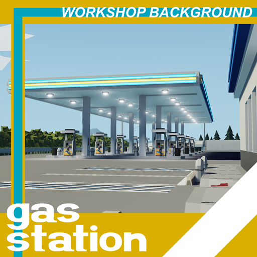 Gas Station Workshop Background