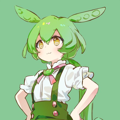 もんさん　リクエスト Steam Workshop::ずんだもん (ノーマル)