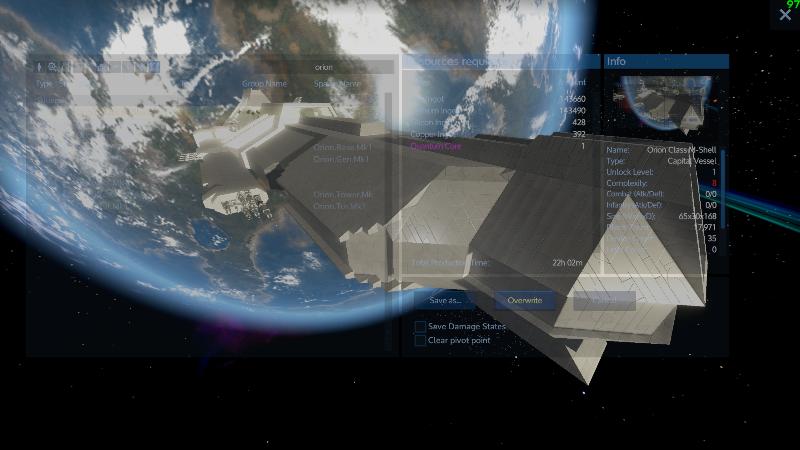 Orion Class M-Shell