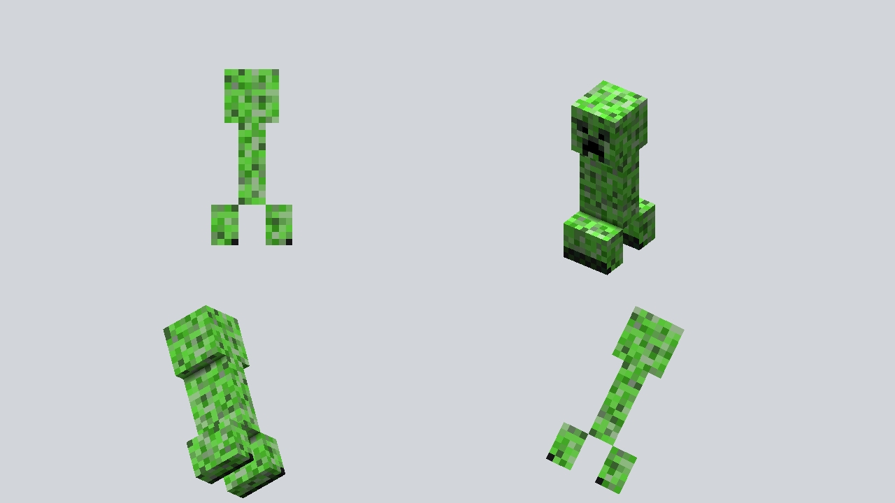 Minecraft Creeper Knife