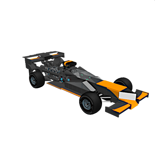 [GMTA LICENSED] Chevy-Saga Formula Trail Spec Chassis (active aero)