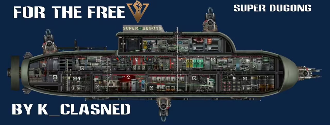 Super Dugong——超级儒艮 – Barotrauma Mod