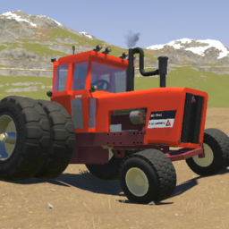 1975 Agco-Allis-Chalmers 7040 2WD - dual chonker tires