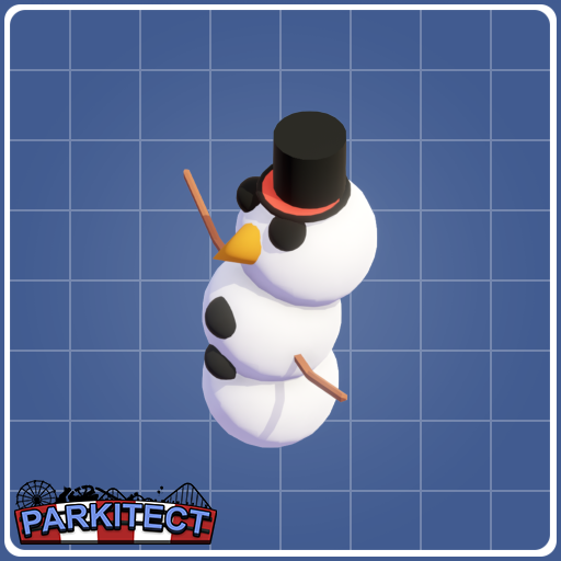 Life size snowman