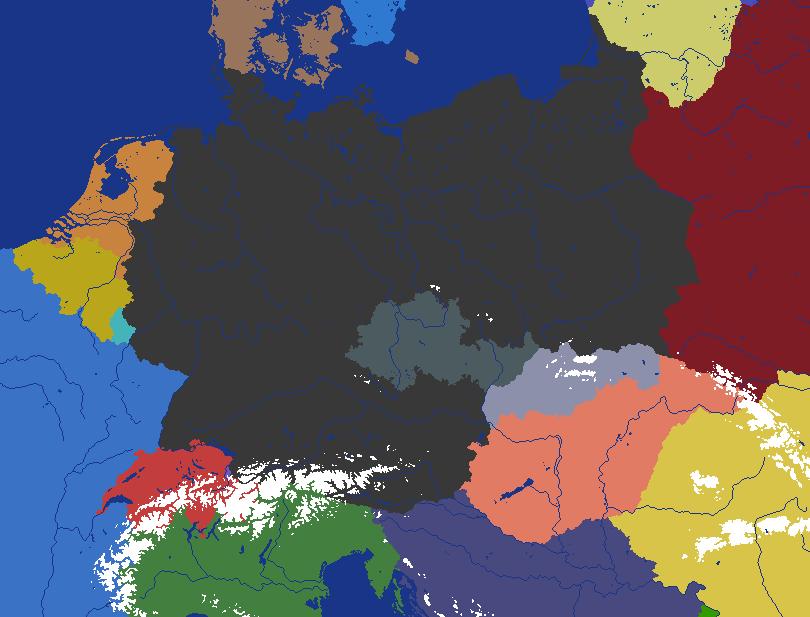 Central Europe October 8th, 1939 - Division of Poland