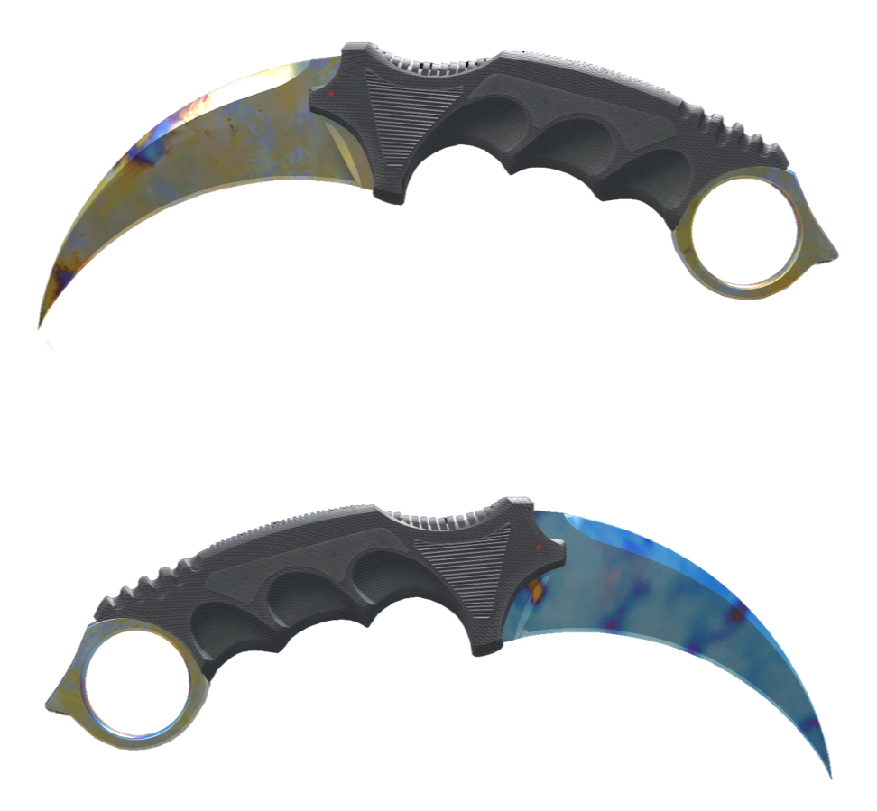 Steam Community Guide Karambit Blue Gem Patterns Backside