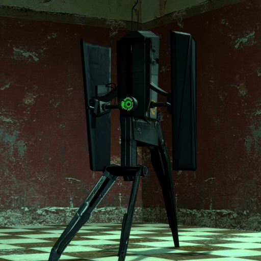 PrincessGaiaOwO's Aperture-Style Combine Turret