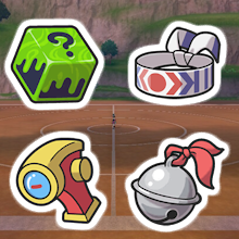 Pokemon Held Items Set