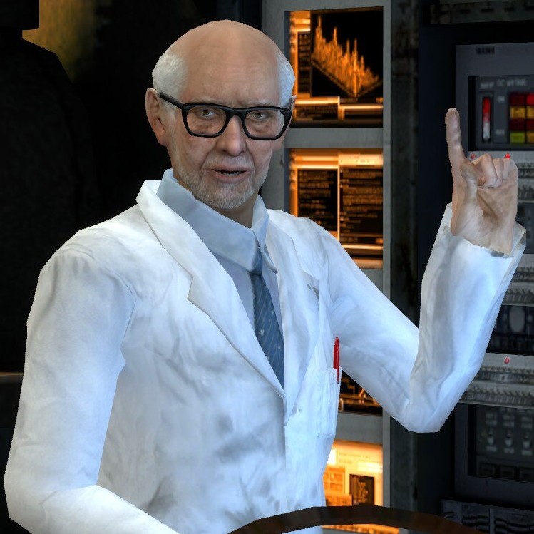 Dr. Cohrt with Kleiner's coat