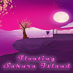 Floating Sakura Island