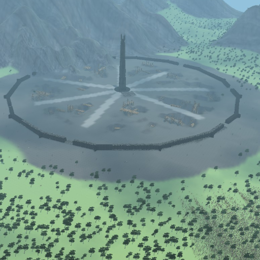 Map - Isengard