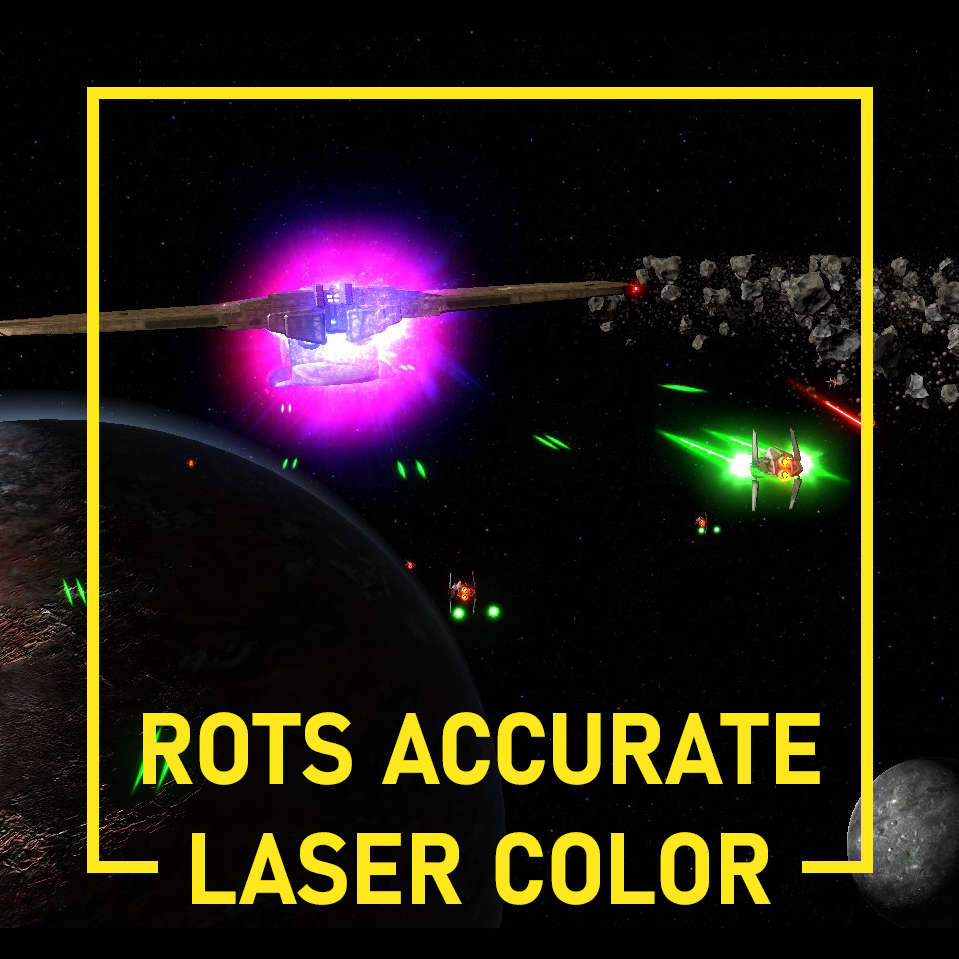 [AotCW] Green Lasers for Arc-170s, V-Wings and ETA-2s