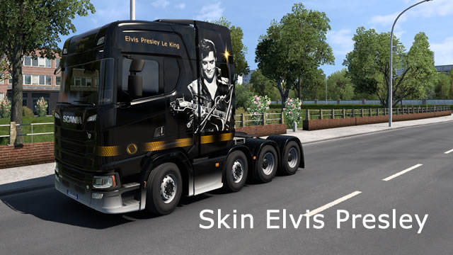 Skin Elvis-Presley Le King