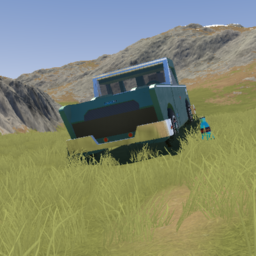 1950s atomic age inspired car Pick-up