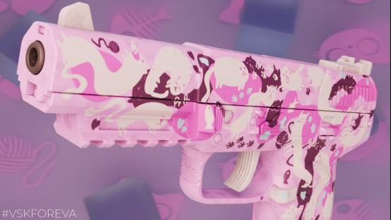 Five-Seven | Liquid cats | Pink