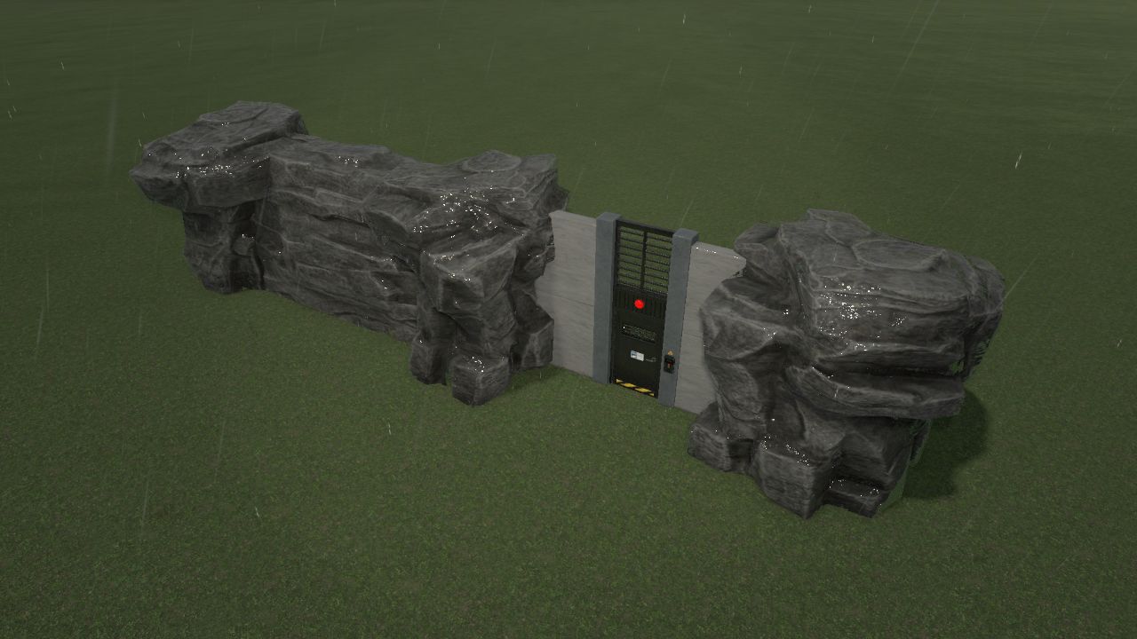 Stone Moat Segment Gate