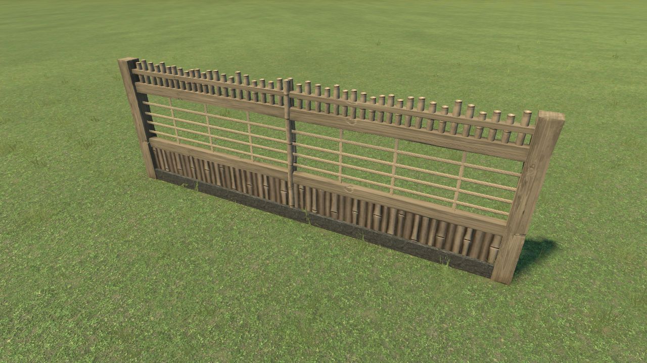 Fence Replica Tropical Bamboo 2.5m