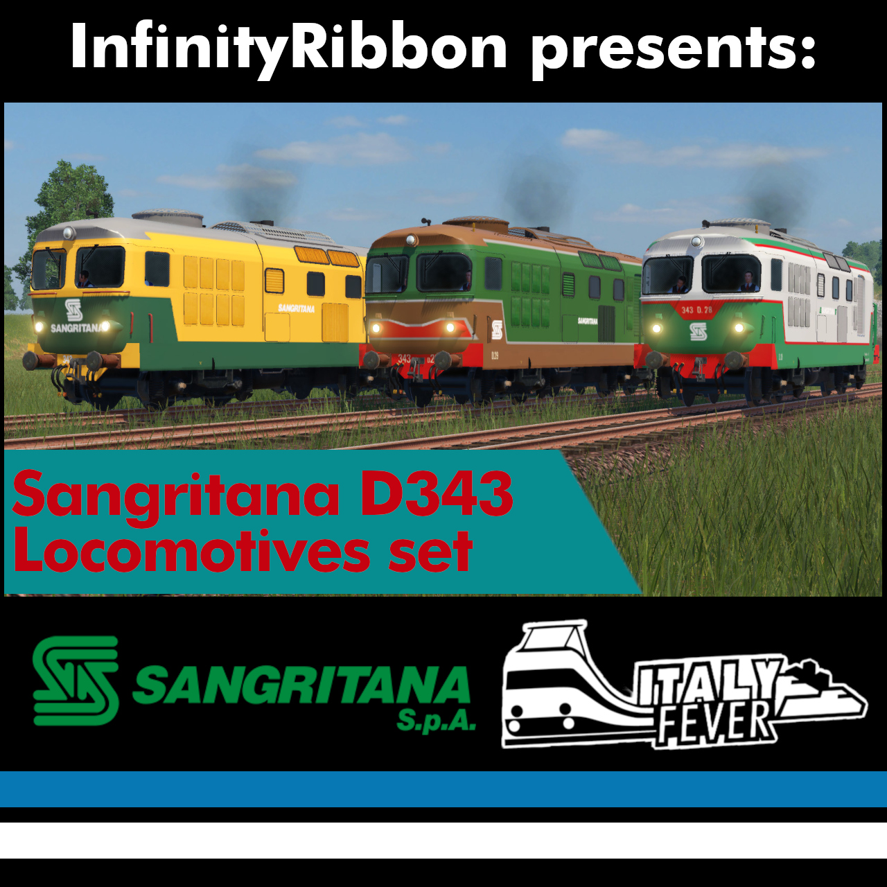 Sangritana D343 Repaint miniset