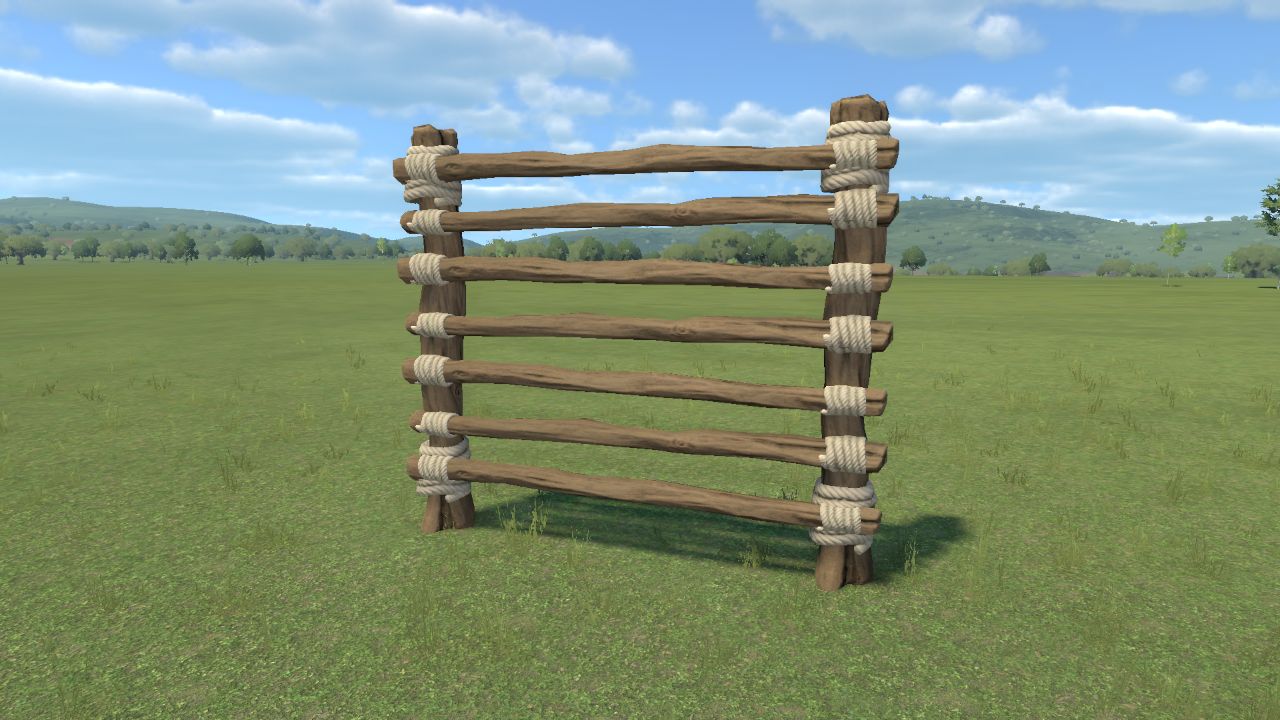 Primal Branch Fence Segment 4m