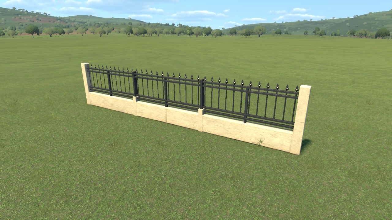 Fence Replica Basic Ironbar 2.5m