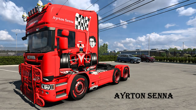 Skin Ayrton Senna