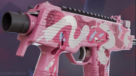 MP9 | Liquid cats | Pink