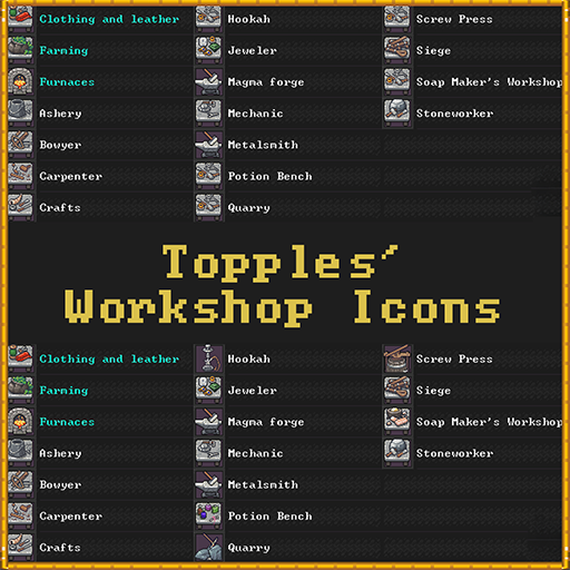 Topples' Workshop Icons
