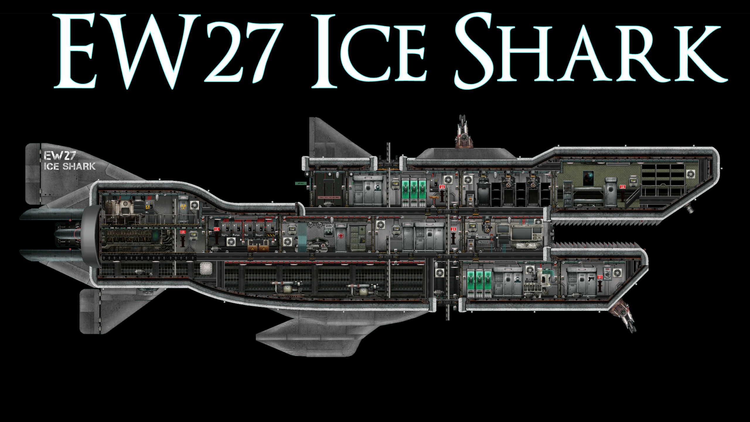 EW-27 Ice Shark – Barotrauma Mod