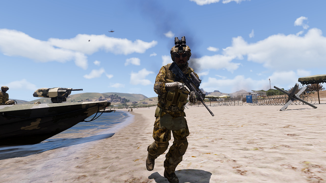 RELAXING ON THE BEACH