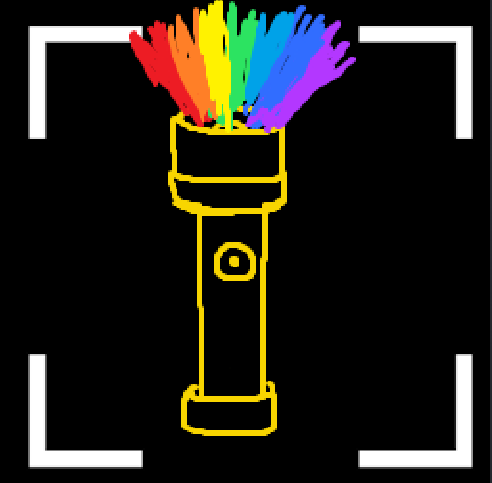 Rainbow FlashLight
