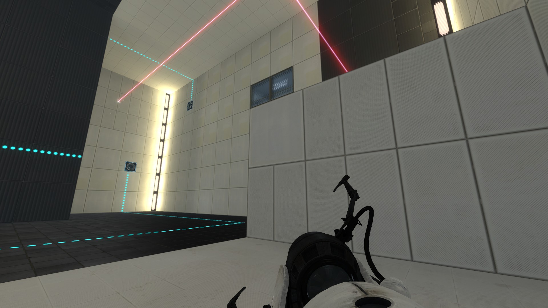 Simple laser test