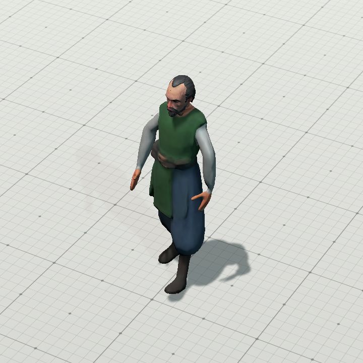 common man,walkingANI