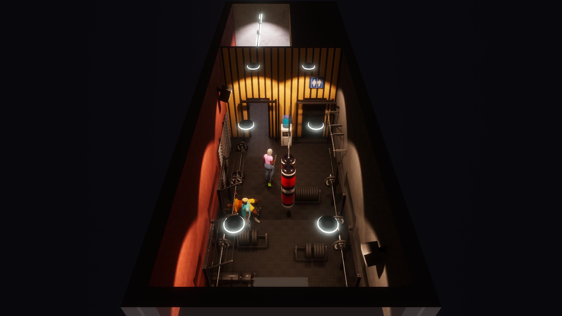 Hole-in-the-Wall Gym (Weight Focus) - A1