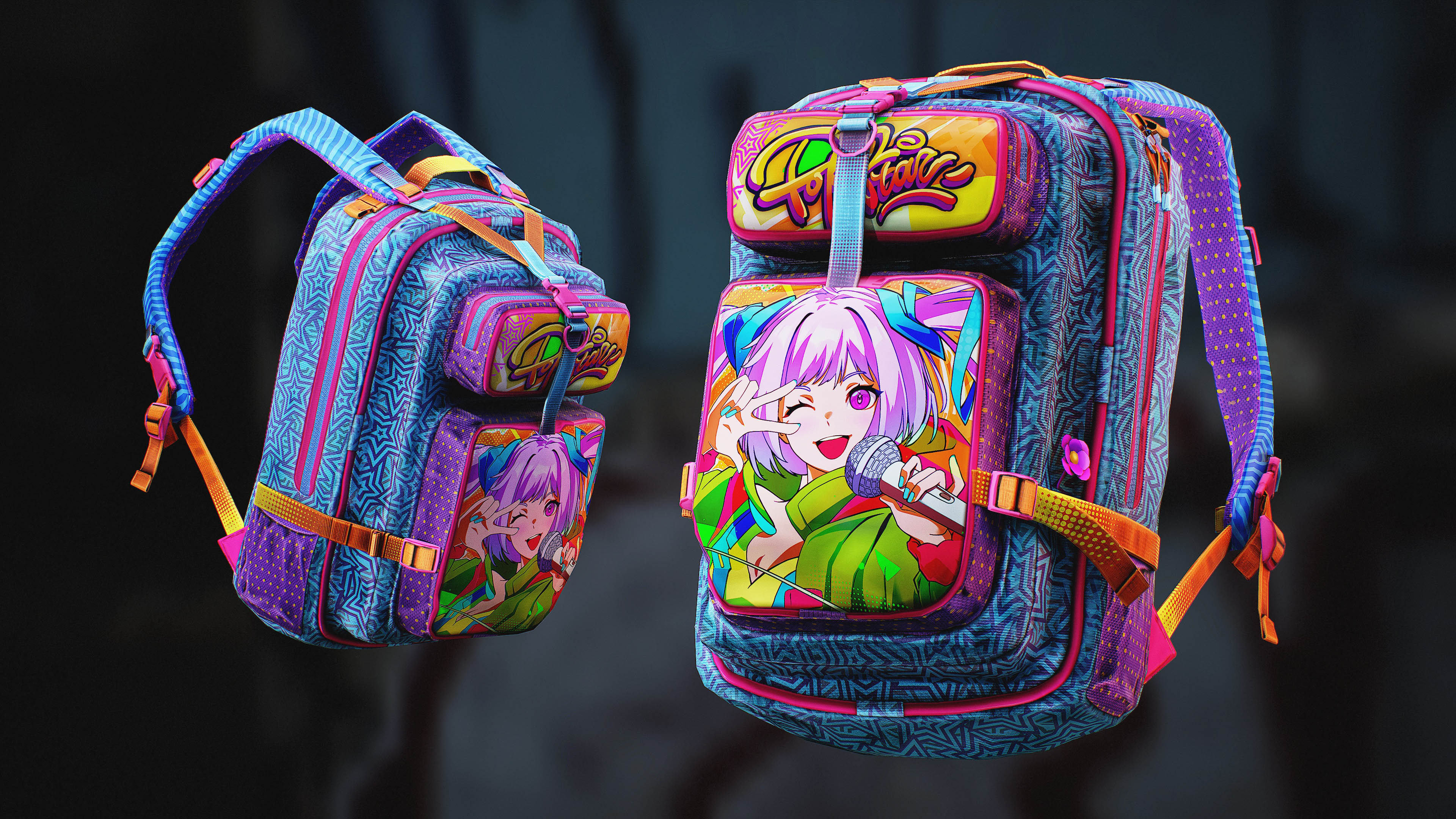 Popstar Large Backpack thumbnail 2