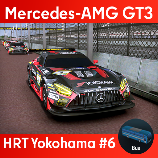 MB-AMG-GT3 HRT Yokohama #6 bus