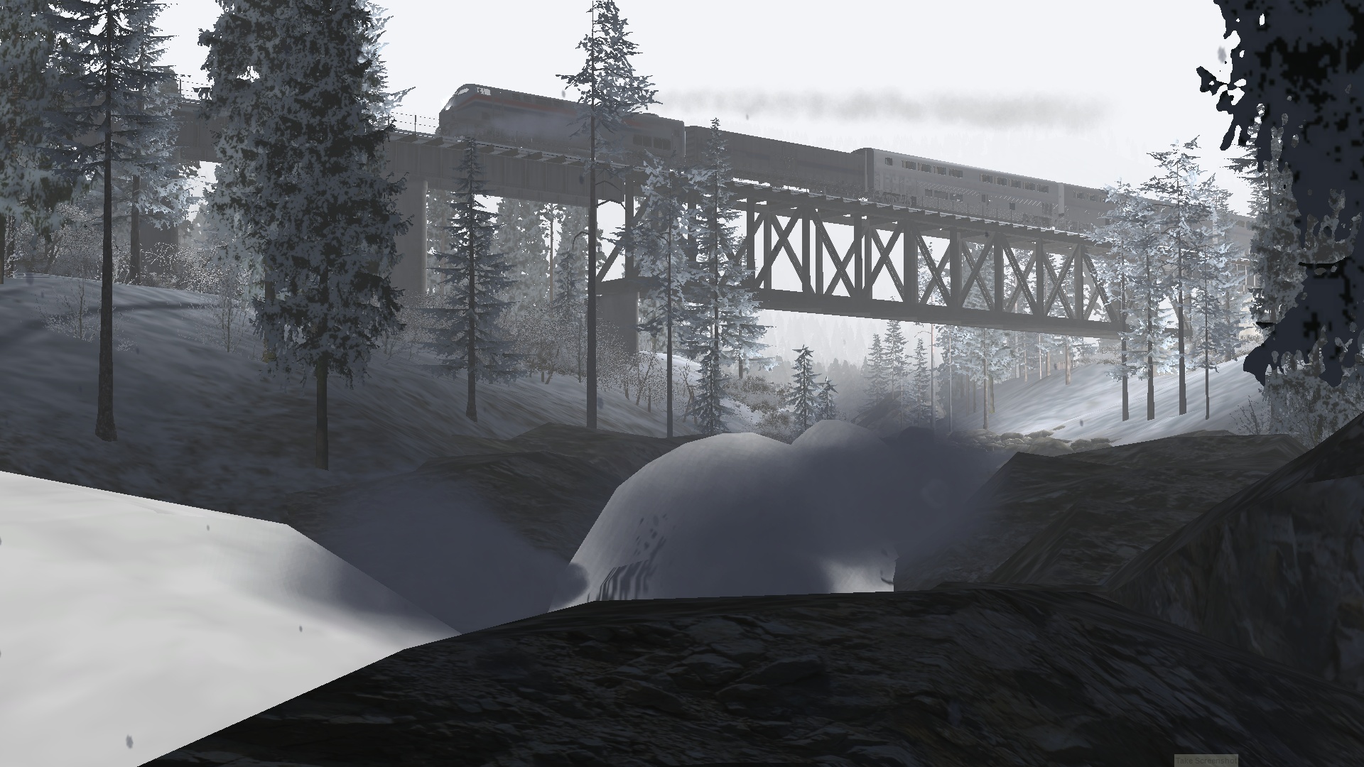 Empire Builder to Seattle. December evening. Pt.2