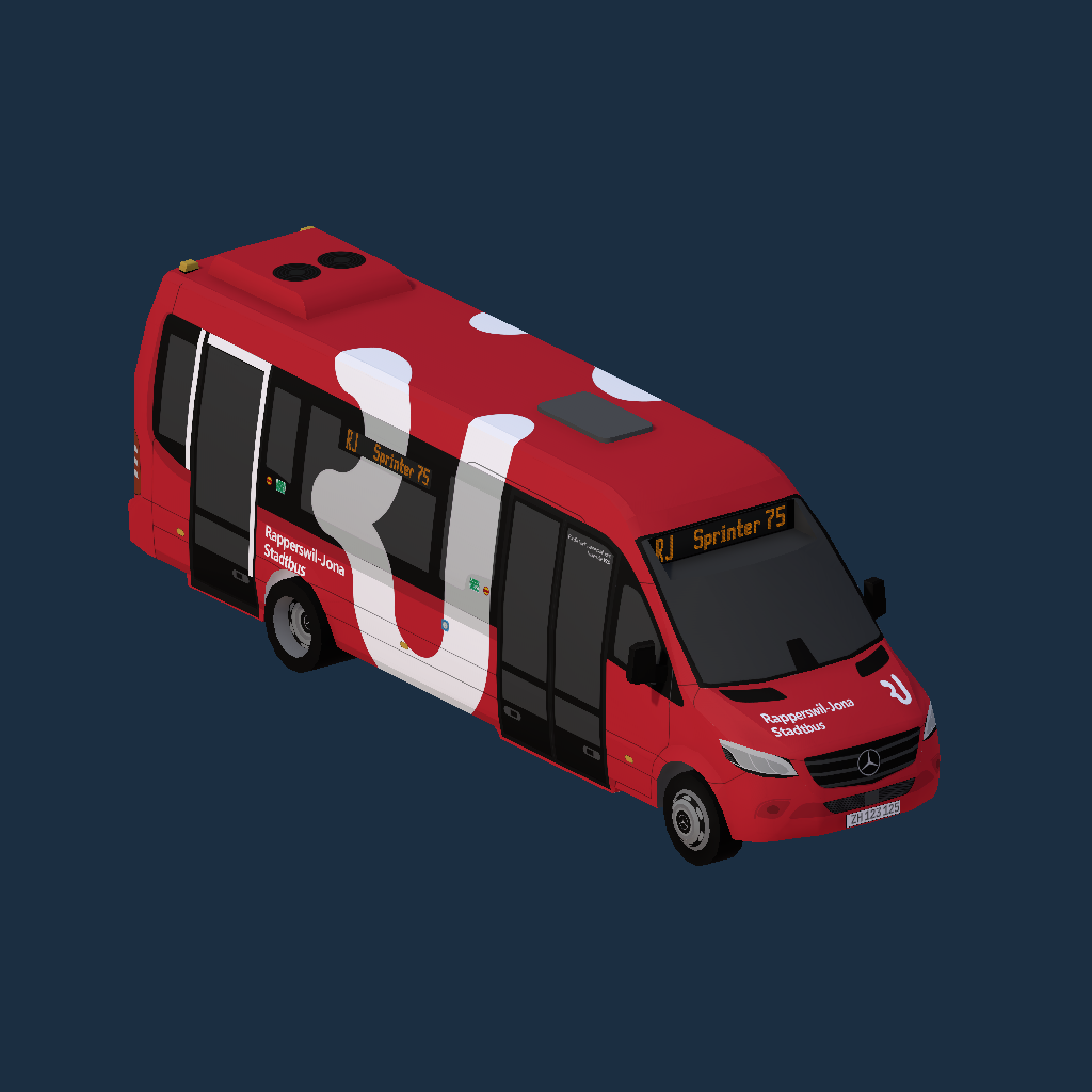 Stadtbus Rapperswil Jona (VZO) - MB Sprinter City 75