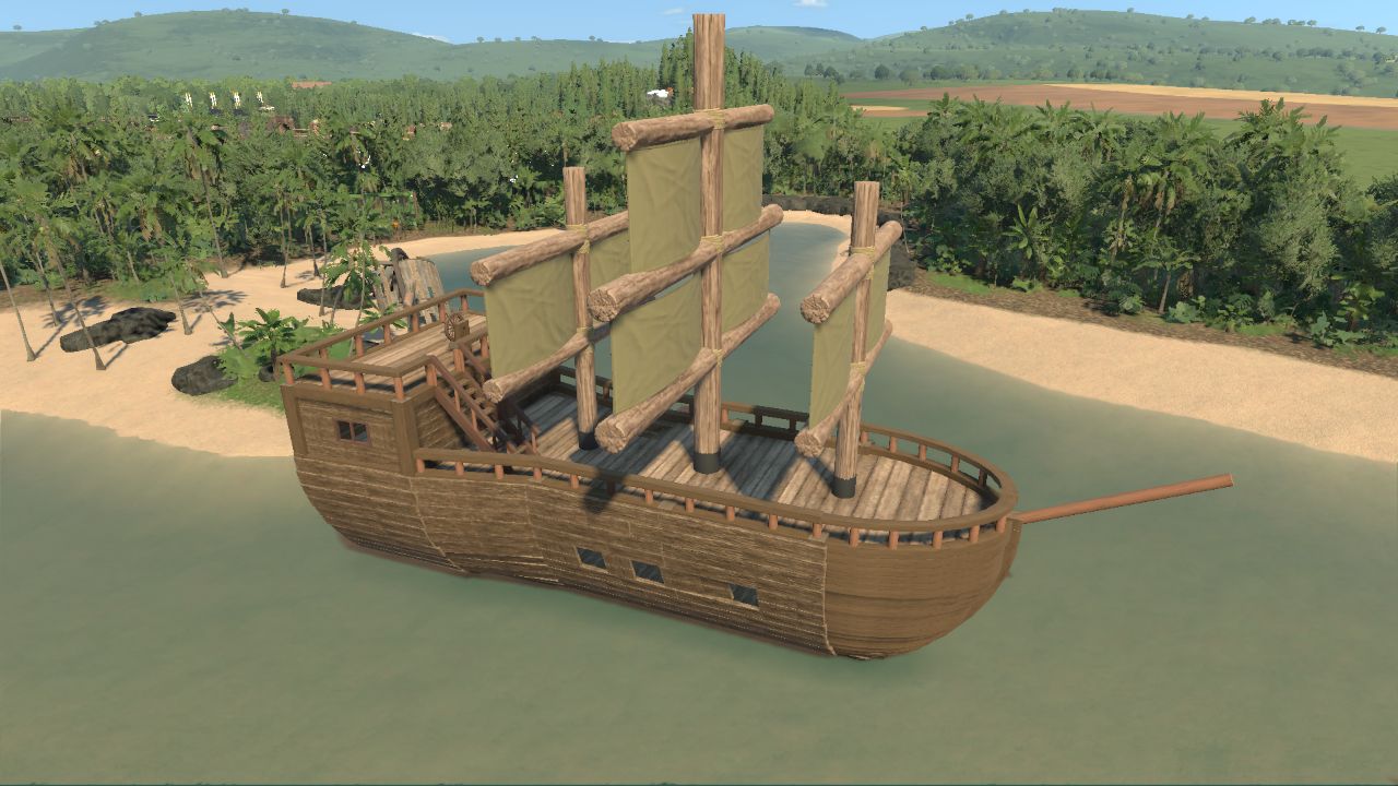 A large ship