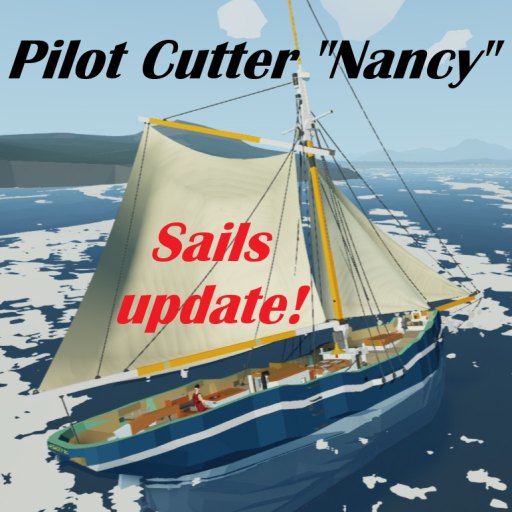 Classic Pilot Cutter "Nancy" - Working Sails!