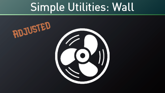 Simple Utilities: Wall Adjusted