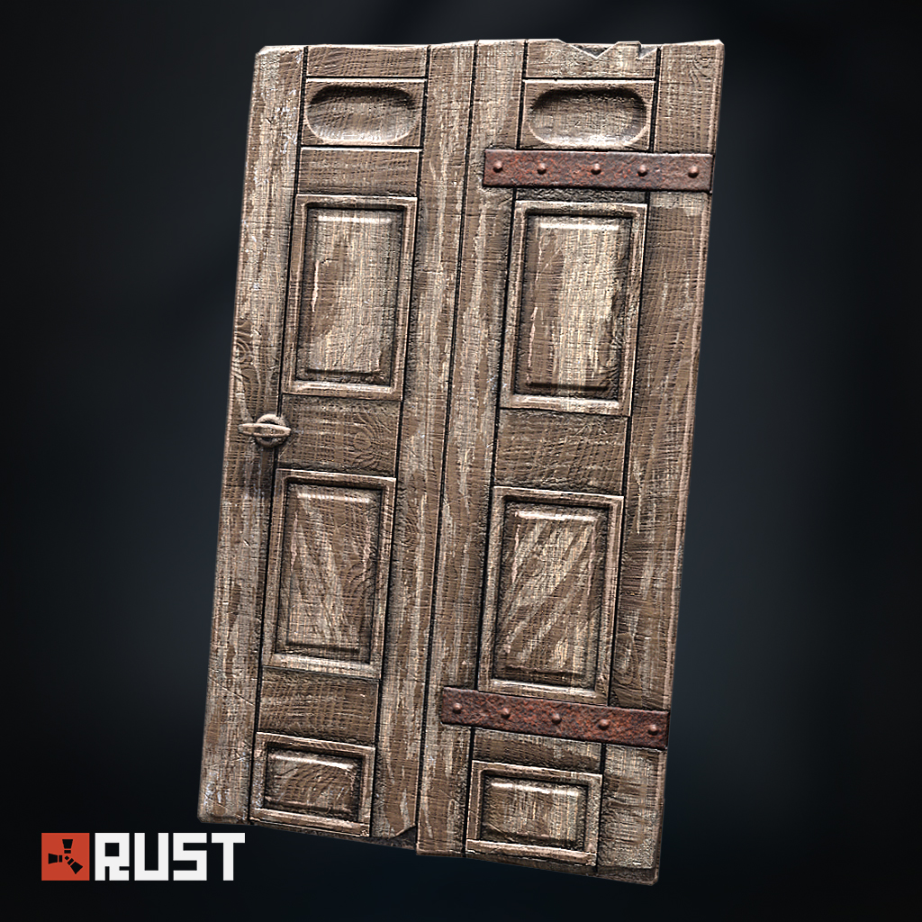 Adobe Wood Door