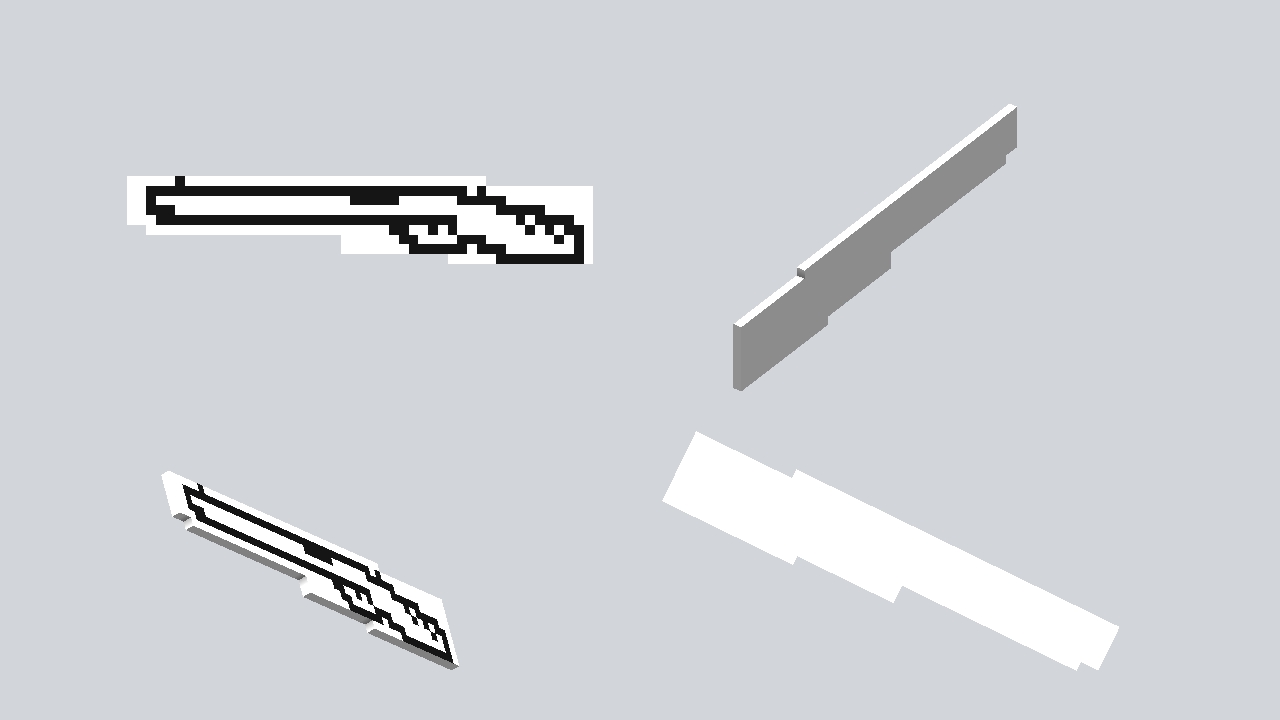Paper Shotgun Drawing