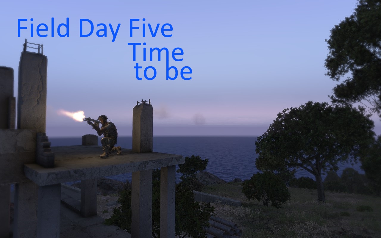 Field Day 5: Time to be