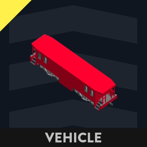 Bogey Mounted Mining Caboose