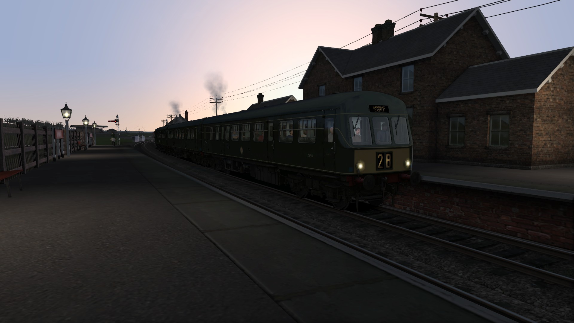 [HS]-Bishop Auckland to Barnard Castle Stopper (Class 101)